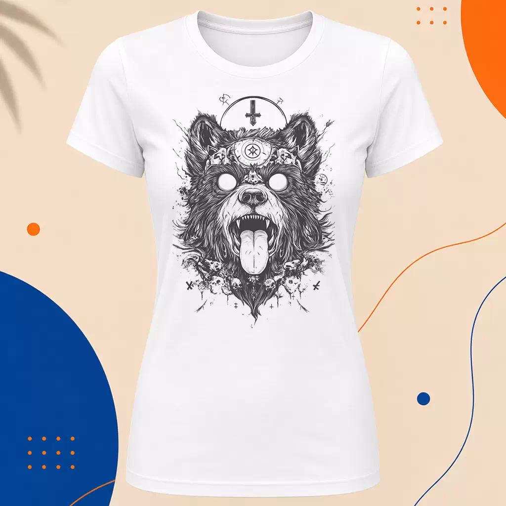 Dámské tričko - Mystic Bear